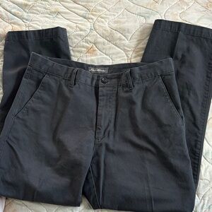Eddie Bauer Men's Dark Gray Chinos